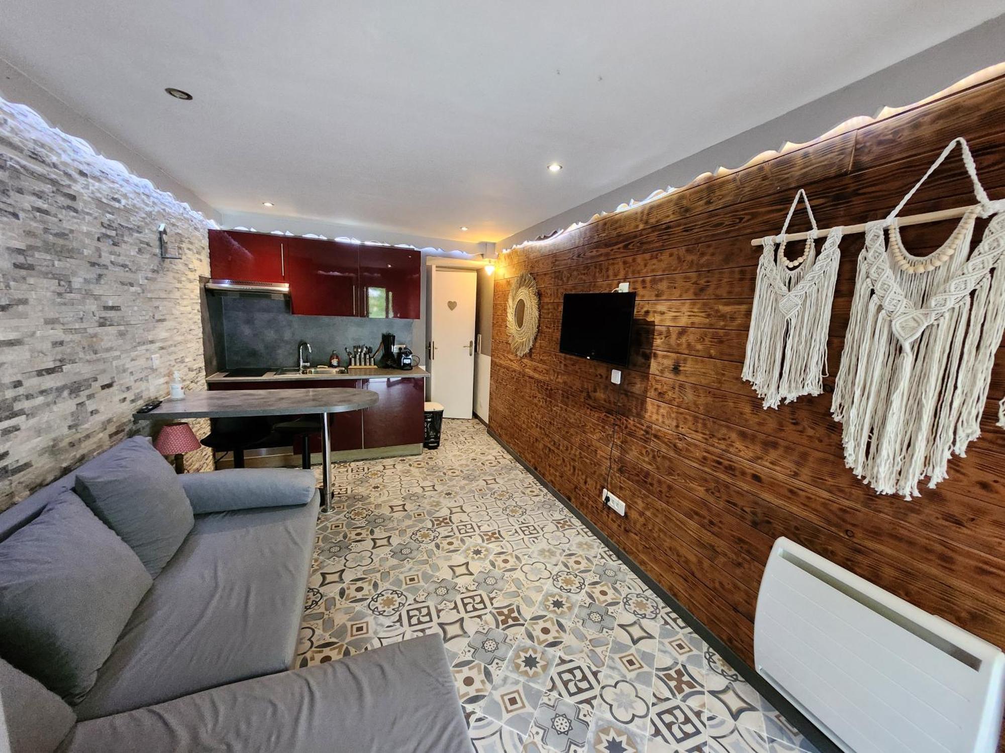Ferienwohnung Le Nid Douillet Saint-Étienne-de-Tinée Exterior foto